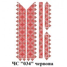 ЧС "034" червона