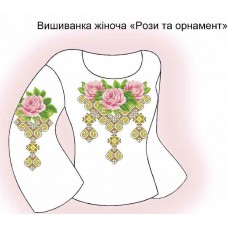 СЖ "Рози та орнамент"