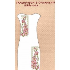 ПЖбр-025 "Гладіолуси в орнаменті" ПЖбр-025 "Гладіолуси в орнаменті"