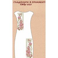 ПЖбр-025 "Гладіолуси в орнаменті"
