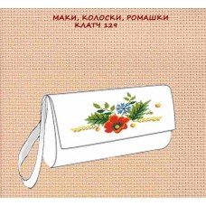 Маки, колоски, ромашки