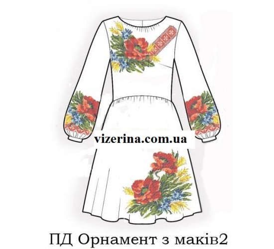 ПД "Орнамент з маків 2"
