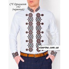 ЧС "Орнамент 142" червоний