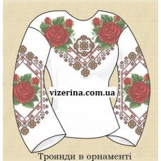 СЖ "Троянди в орнаменті"